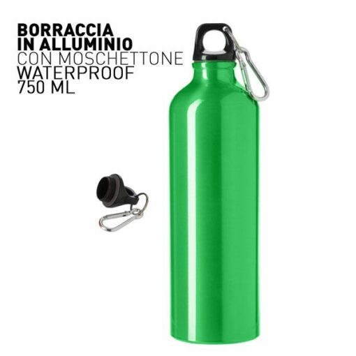 BORRACCIA Waterproof Con Moschettone Colorata