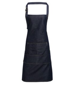 Jeans Stitch Denim Bib Apron Premier
